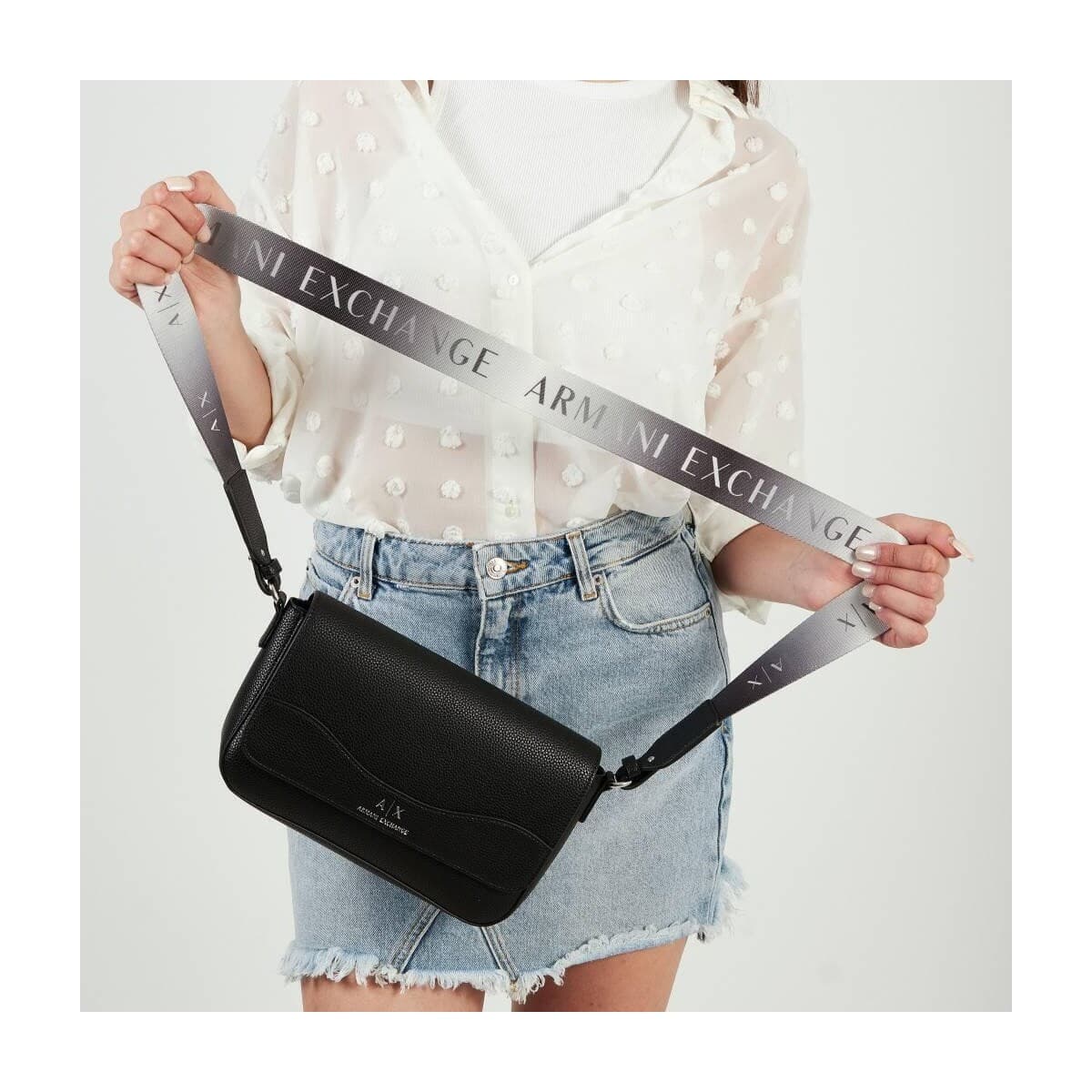 Women's Shoulder Bags EAX Black