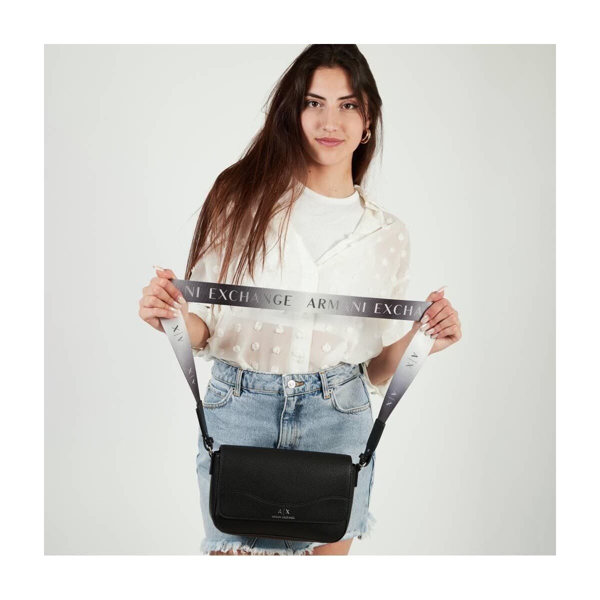 Women's Shoulder Bags EAX Black