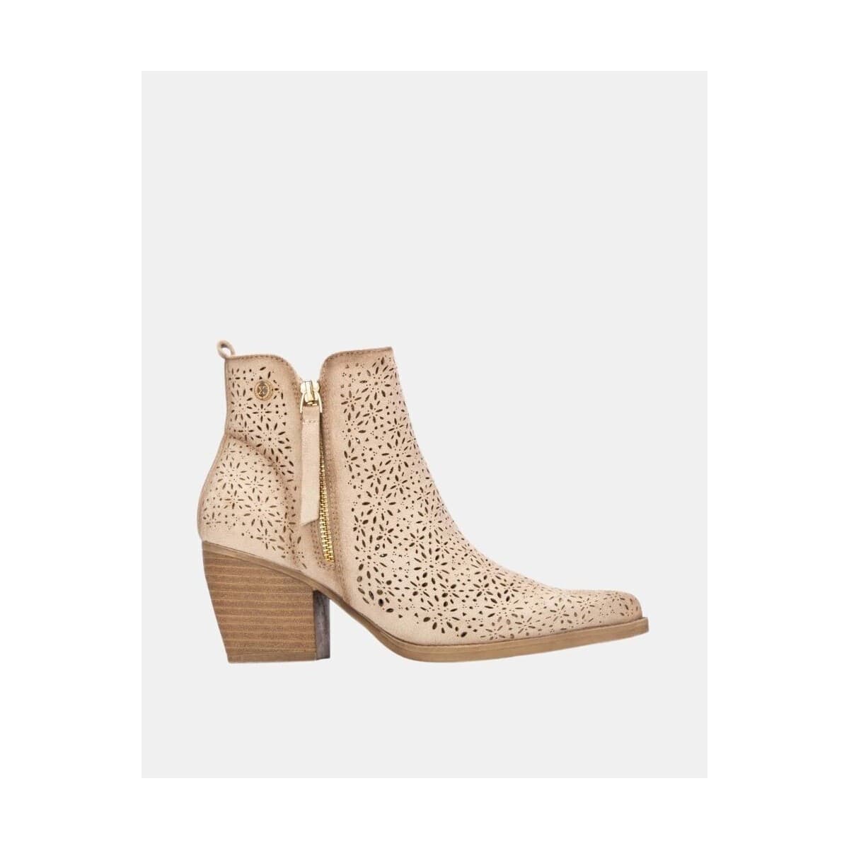 Women's Ankle Boots Xti Beige