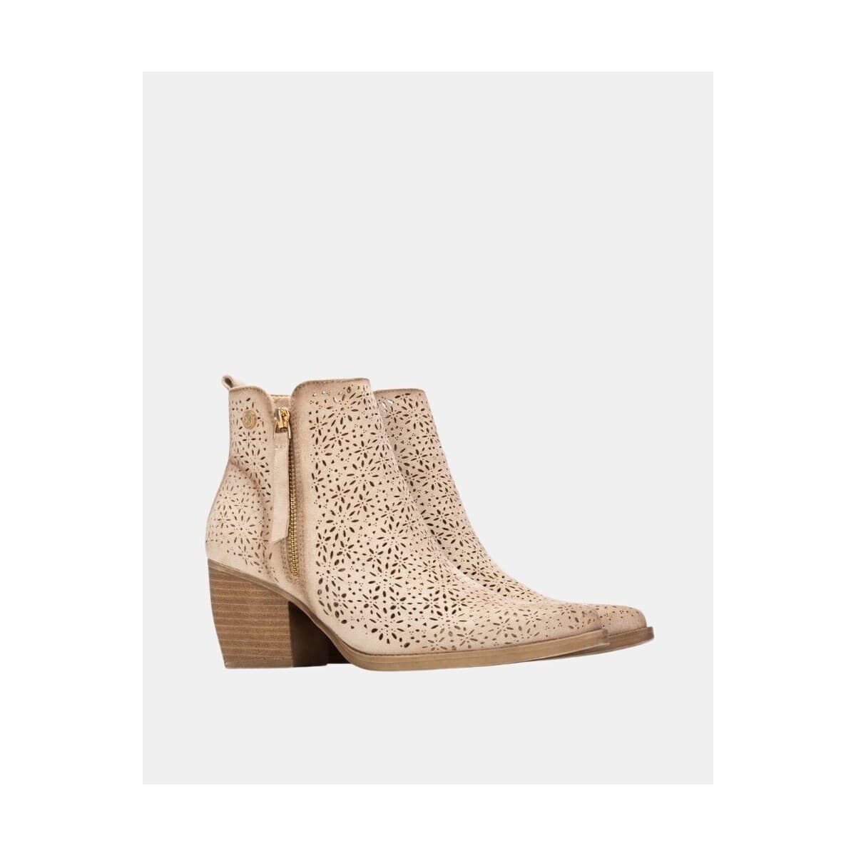 Women's Ankle Boots Xti Beige