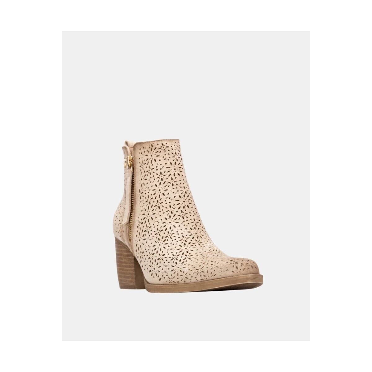 Women's Ankle Boots Xti Beige