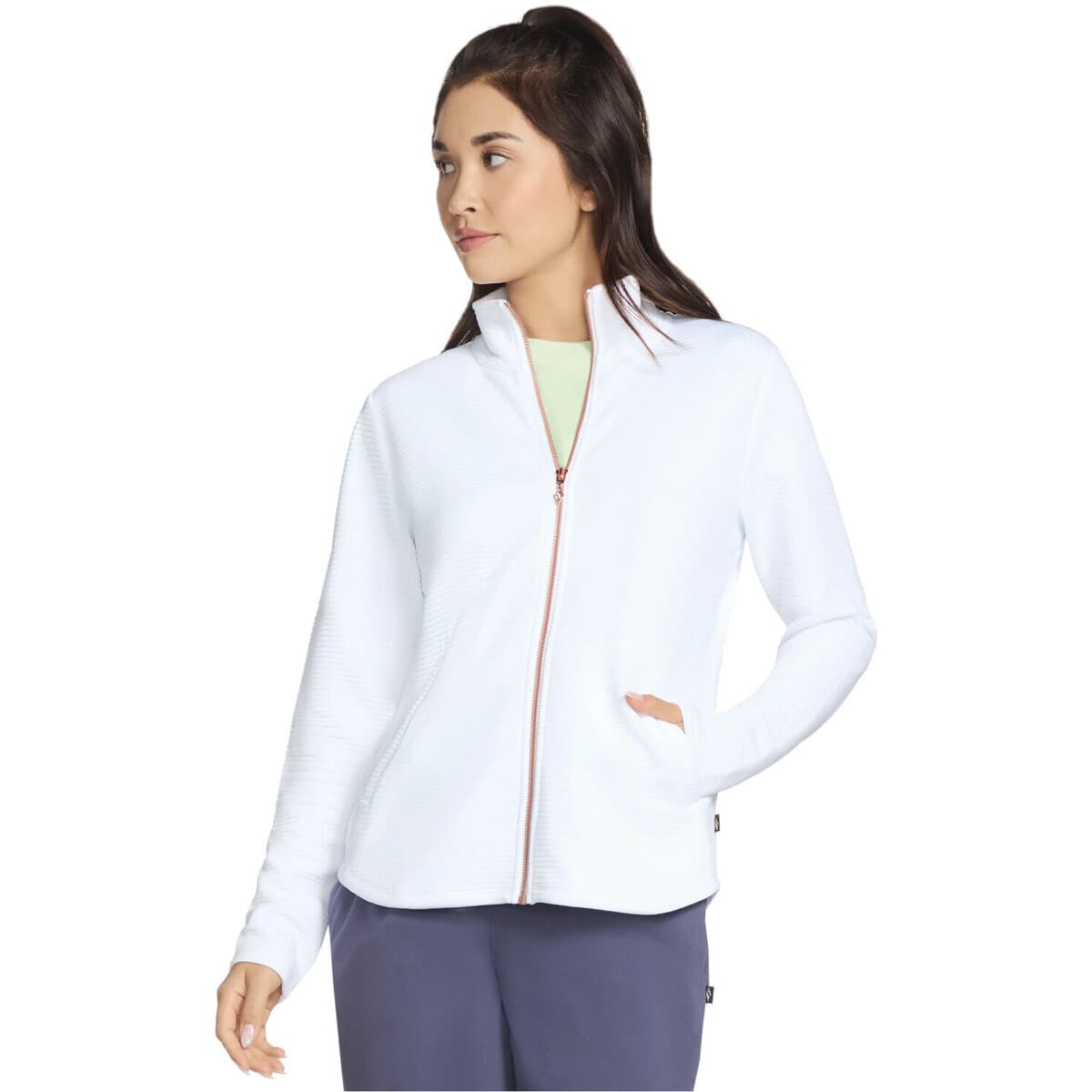 Women's Cardigans Skechers White