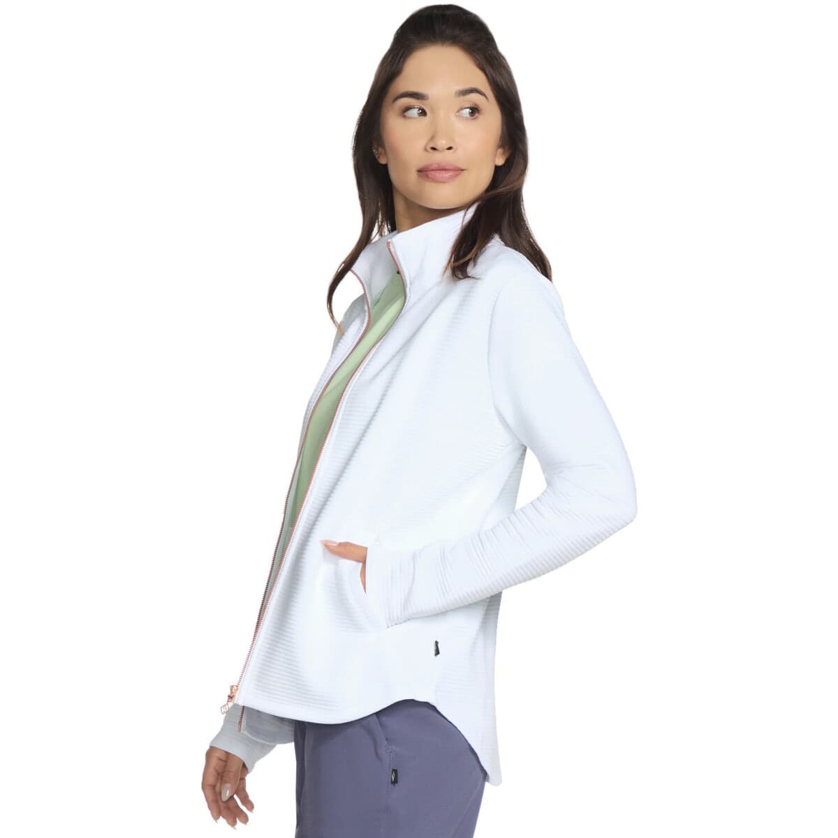Women's Cardigans Skechers White