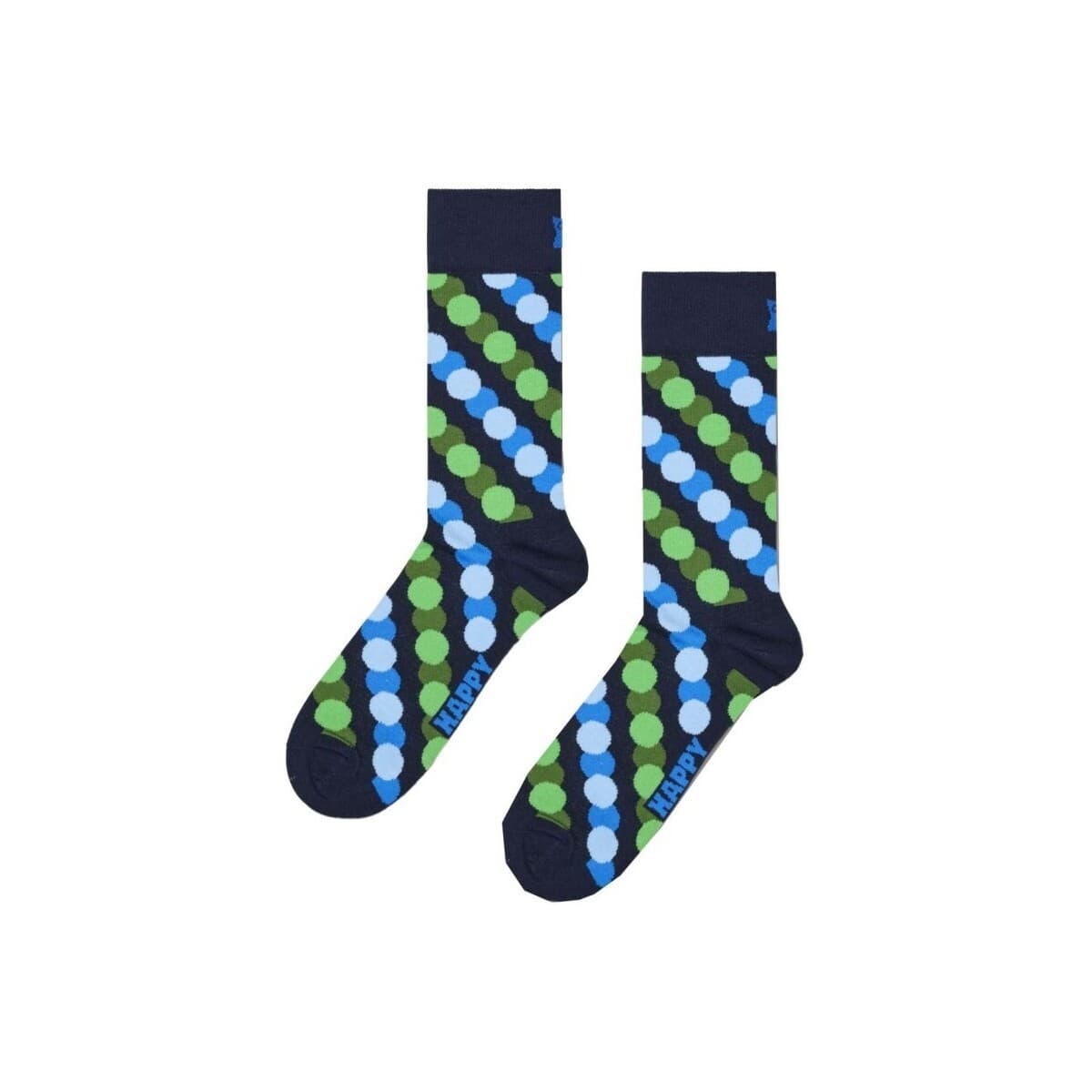 High socks Happy socks Calcetines Hombre Modèle Big Dot Shade