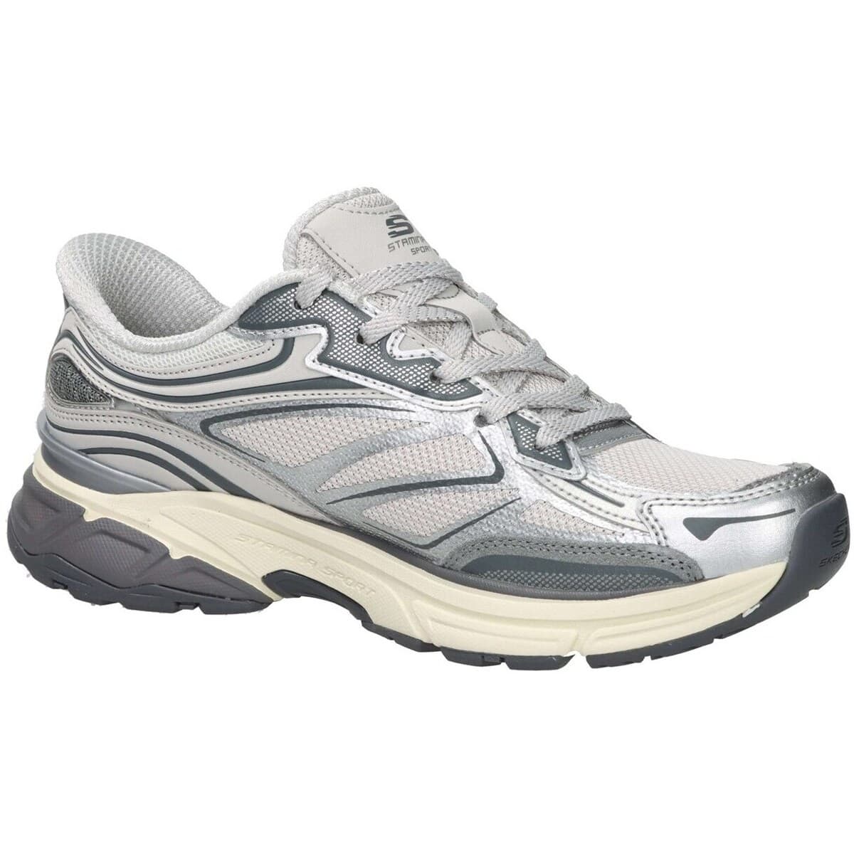 Women's Sneakers Skechers Silver