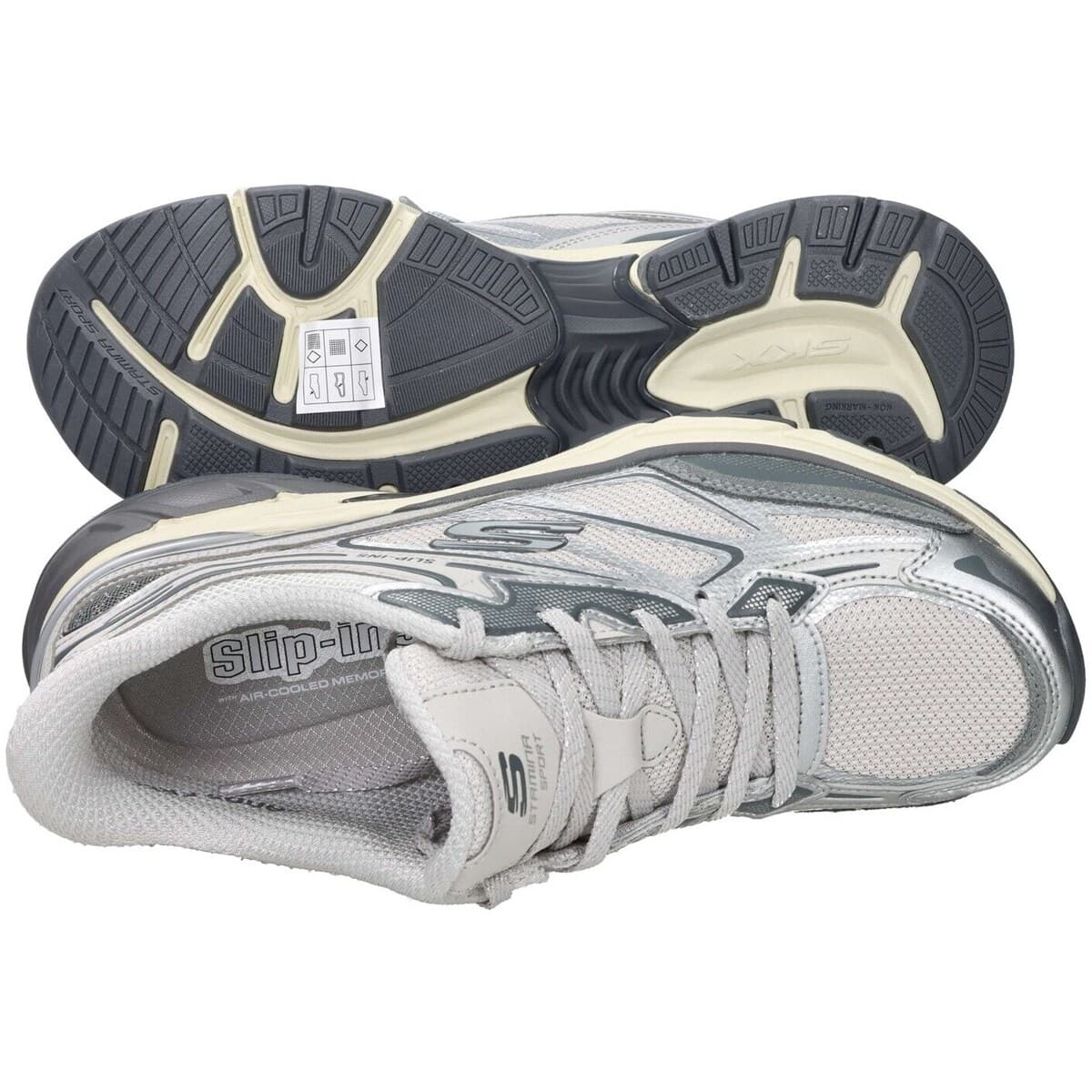 Women's Sneakers Skechers Silver