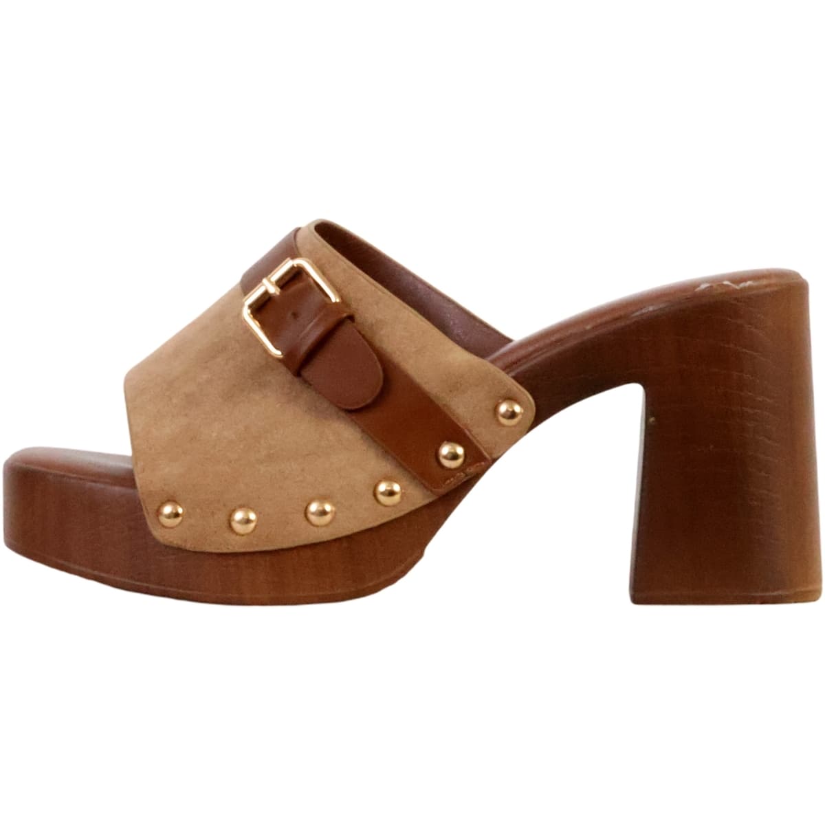 Women's Mules Joia Khaki
