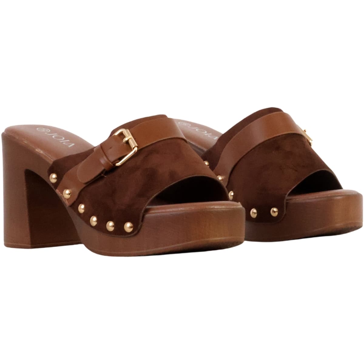 Women's Mules Joia Brown