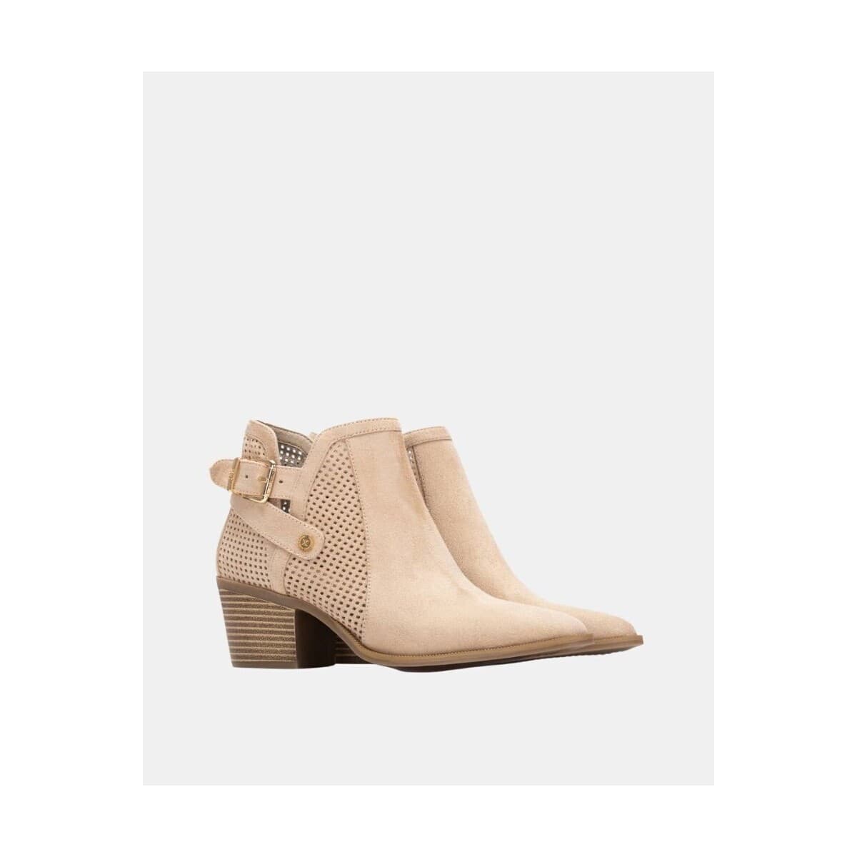 Women's Ankle Boots Xti Beige