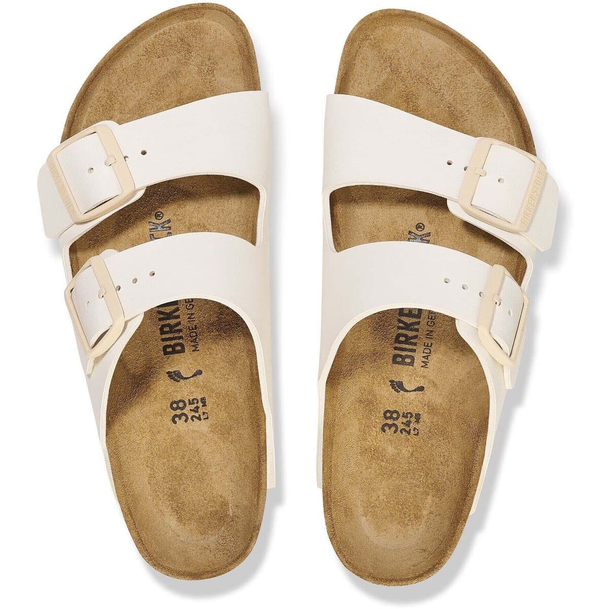 Women's House Slippers BIRKENSTOCK White