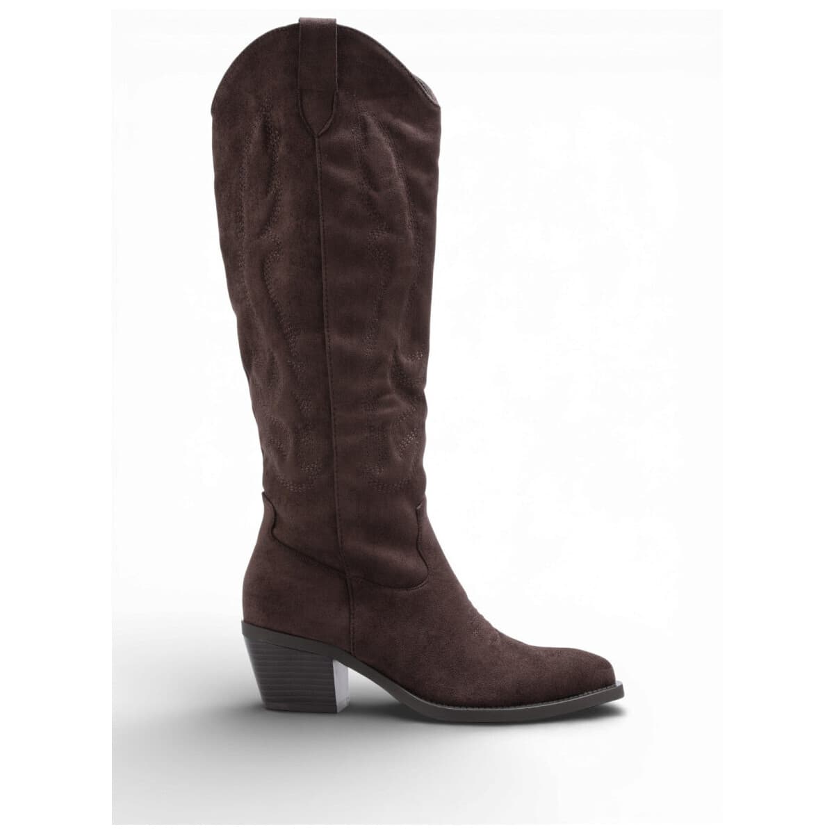 Μπότες με τακούνι La Modeuse 77346_P183236