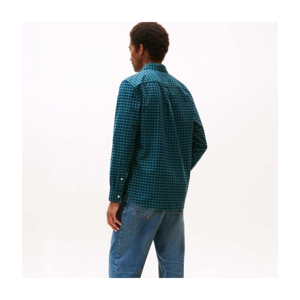 Men's Shirts Tommy Hilfiger Green