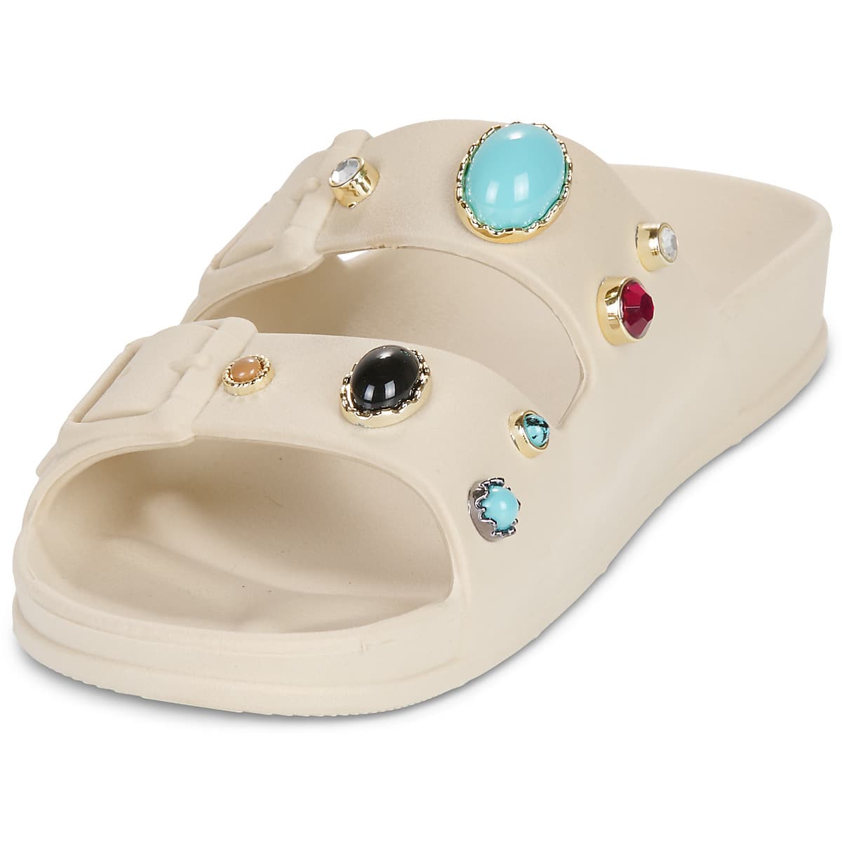 Women's Mules Cacatoès White