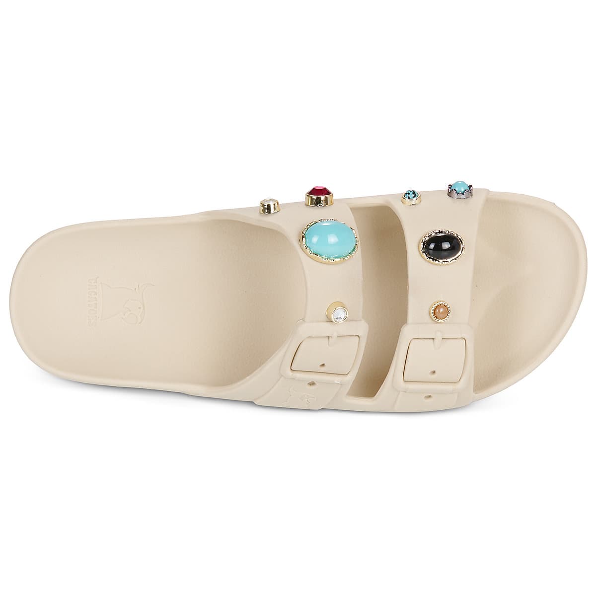 Women's Mules Cacatoès White