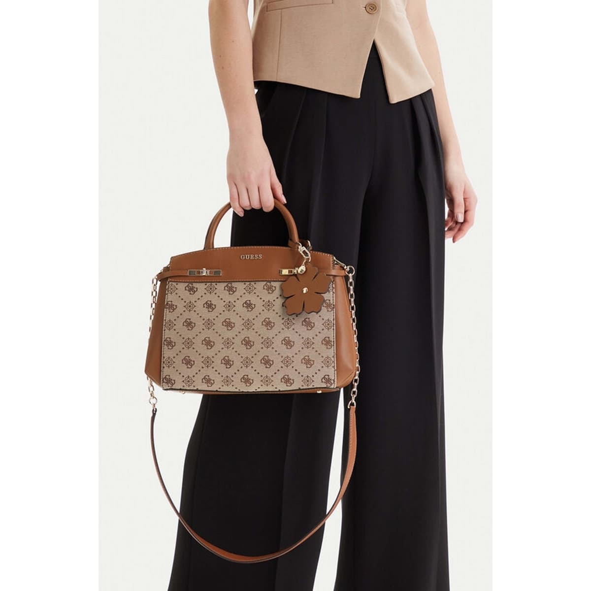 Women's Handbags Guess Brown