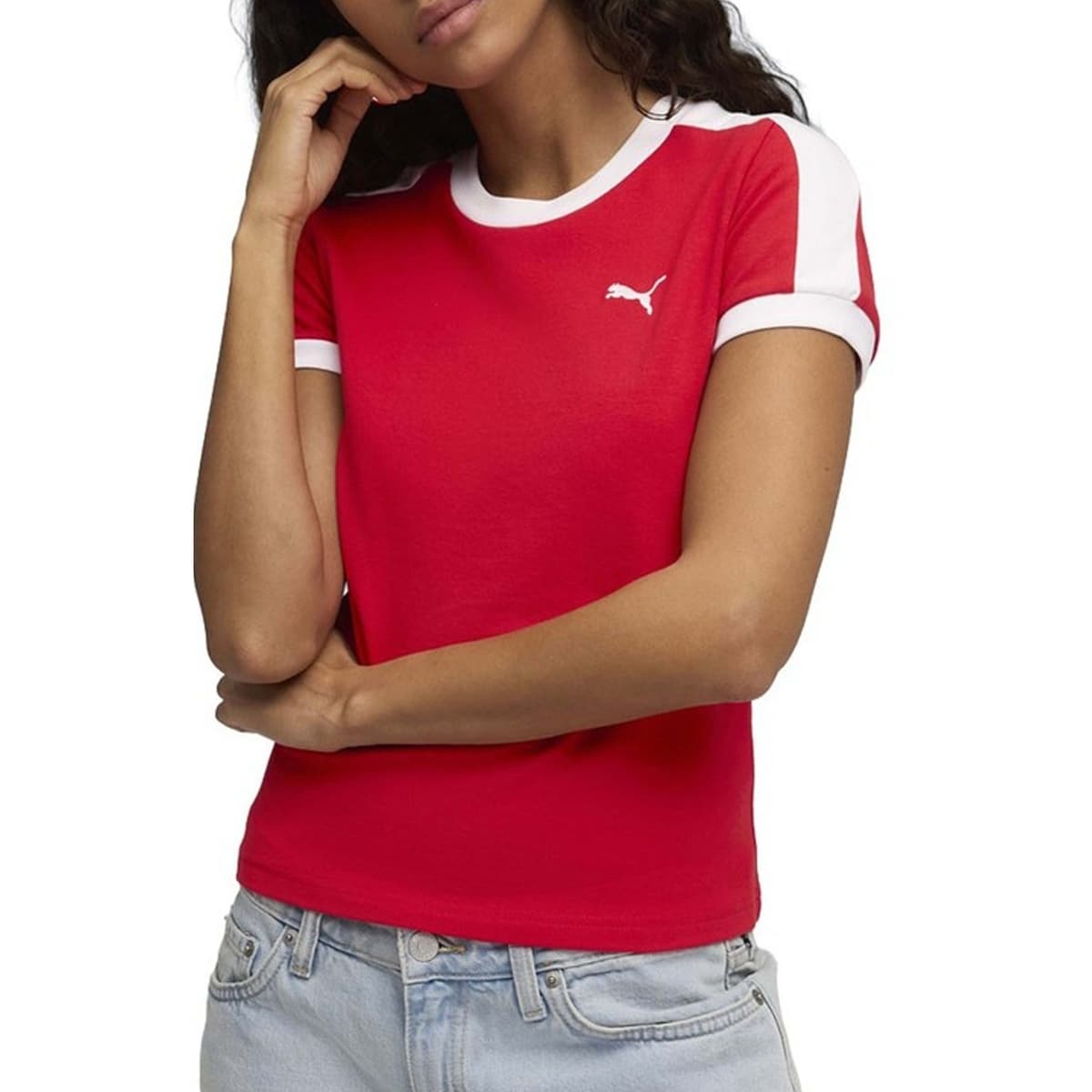 Women's T-Shirts Puma Red