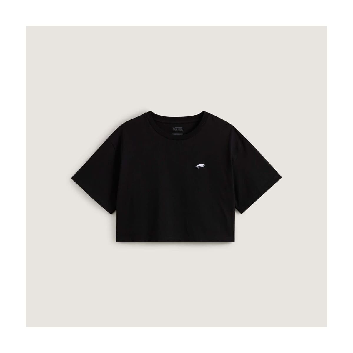 Women's T-Shirts Vans Black