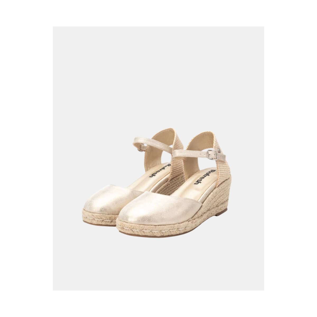 Women's Platforms Refresh Gold