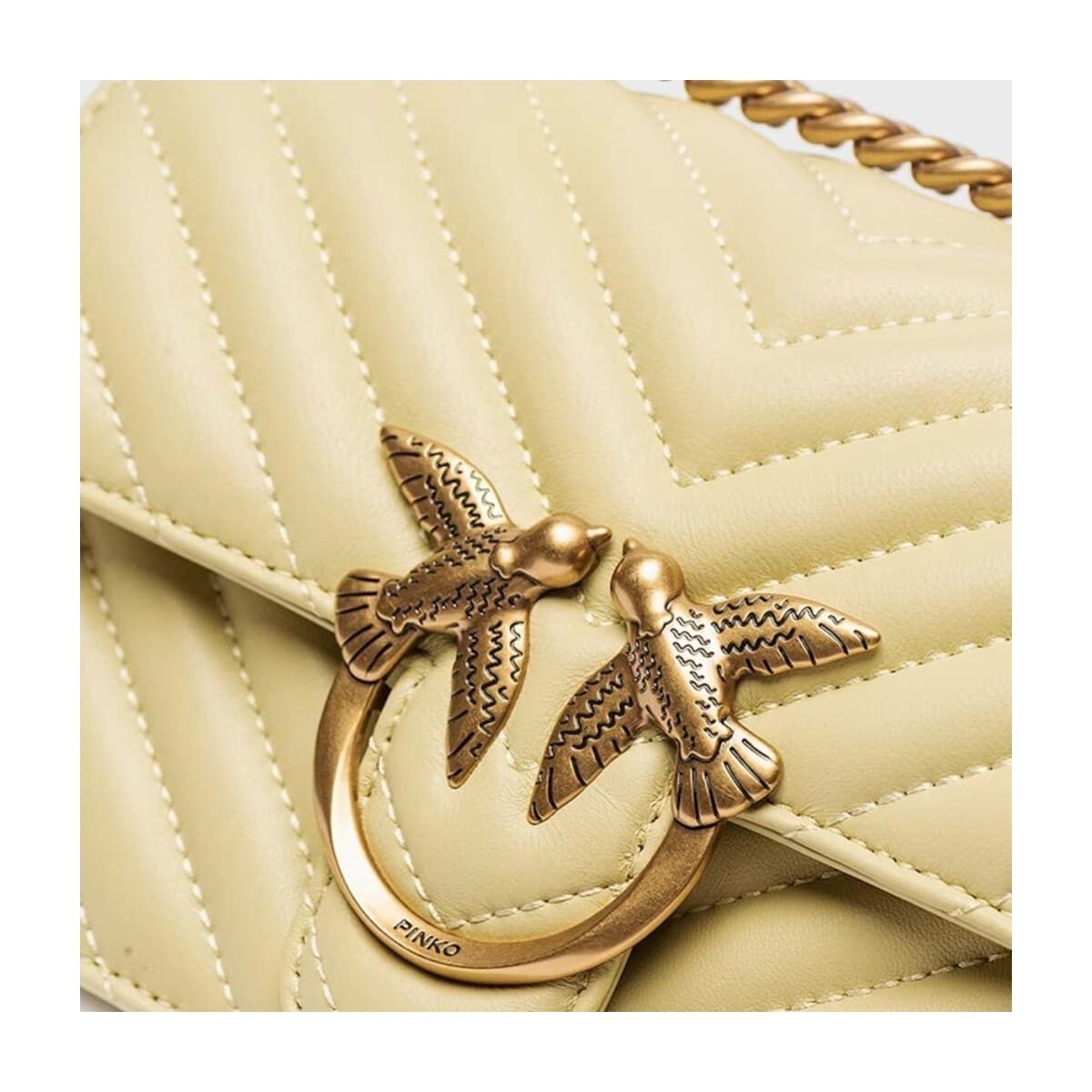 Women's Shoulder Bags Pinko Yellow