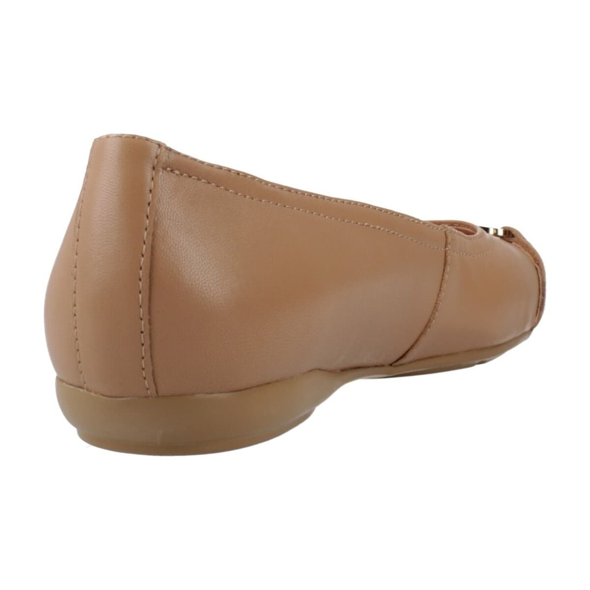 Women's Ballet Flats Geox Brown