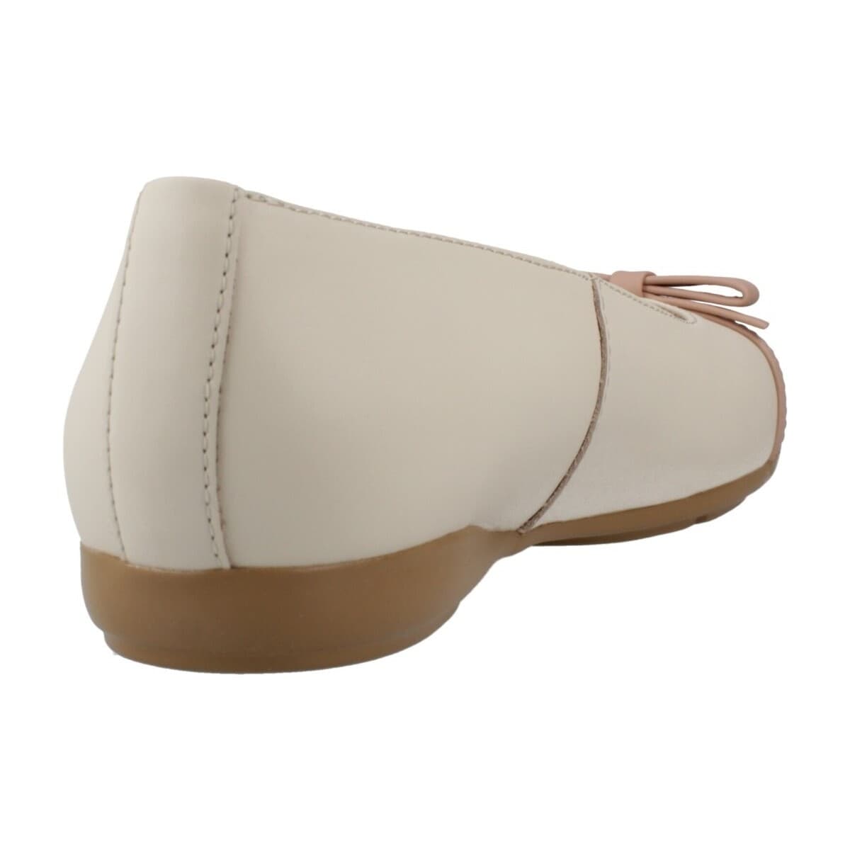 Women's Ballet Flats Geox Beige