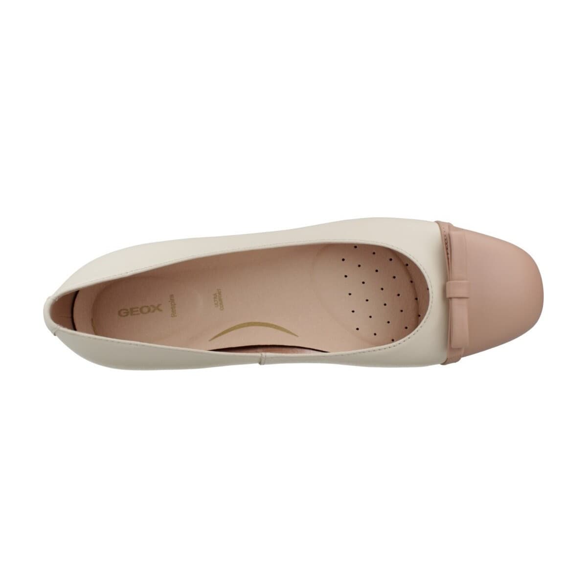Women's Ballet Flats Geox Beige