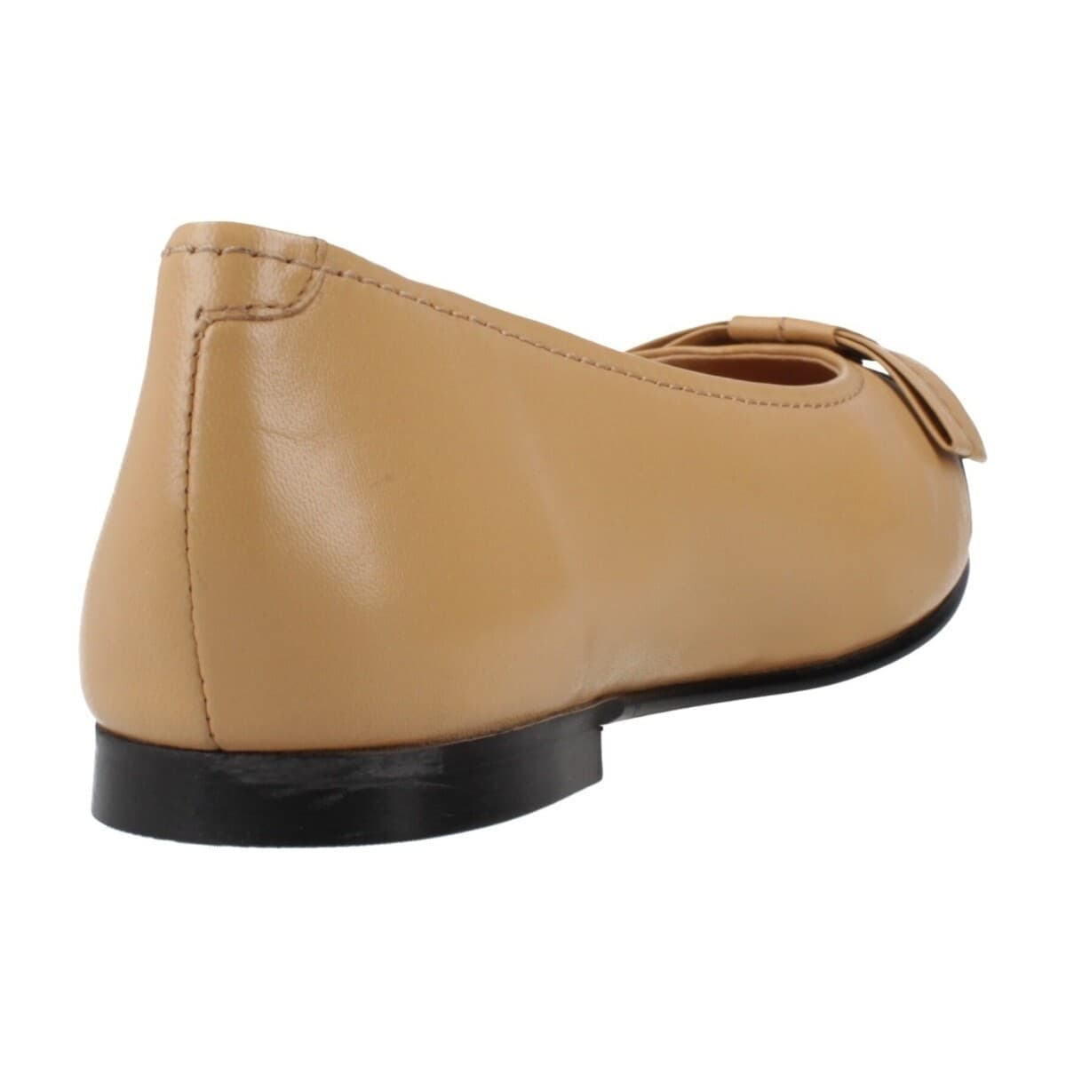 Women's Ballet Flats Geox Brown