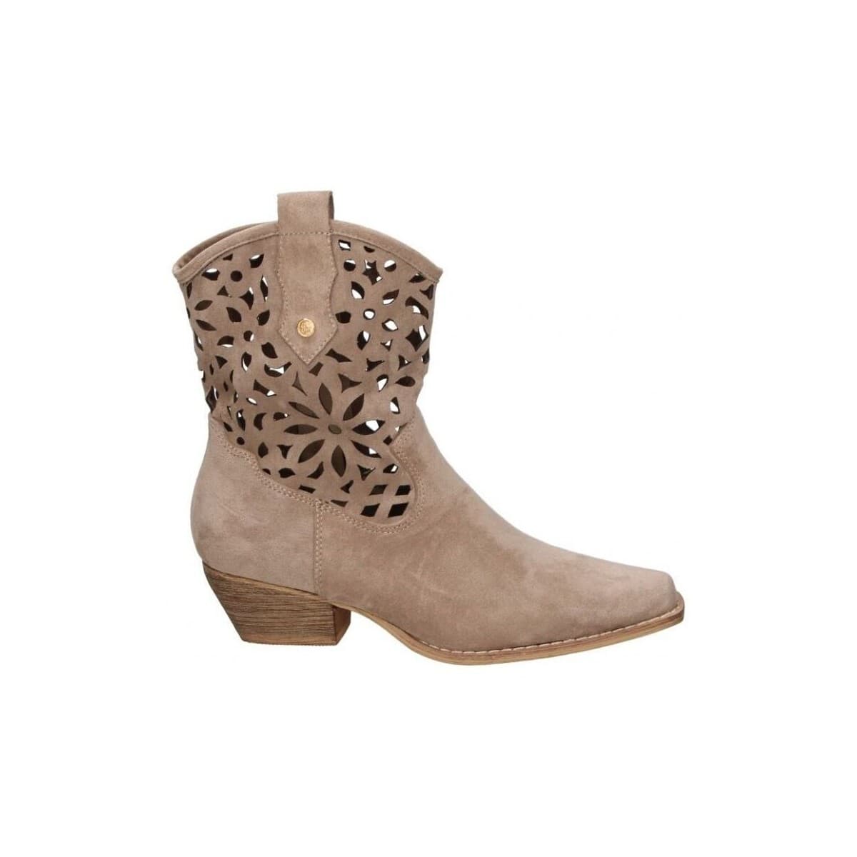 Women's Ankle Boots Buonarotti Beige