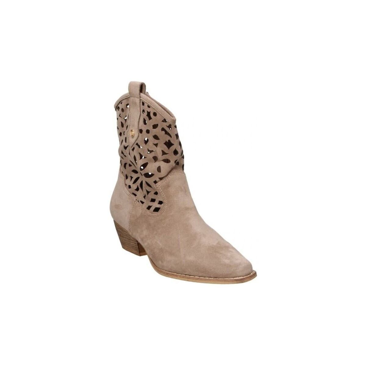 Women's Ankle Boots Buonarotti Beige