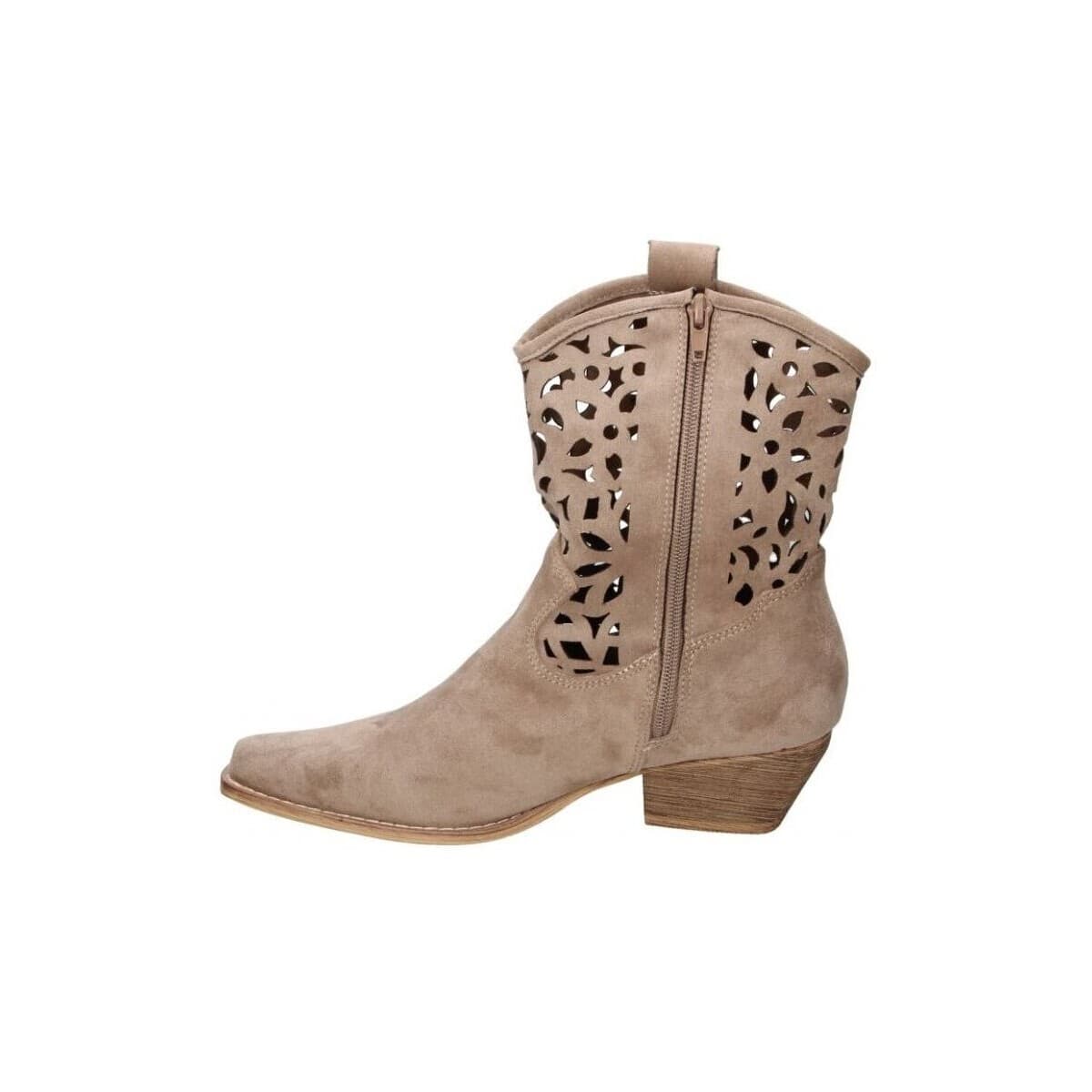 Women's Ankle Boots Buonarotti Beige