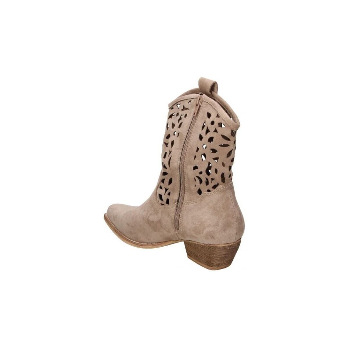 Women's Ankle Boots Buonarotti Beige