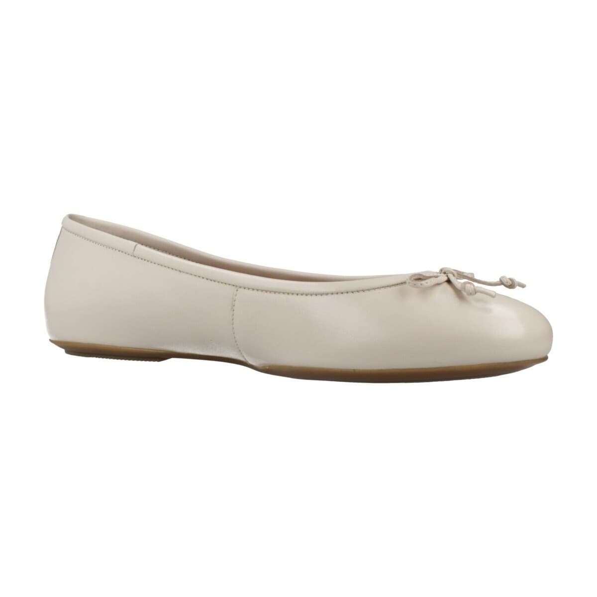 Women's Ballet Flats Geox Beige