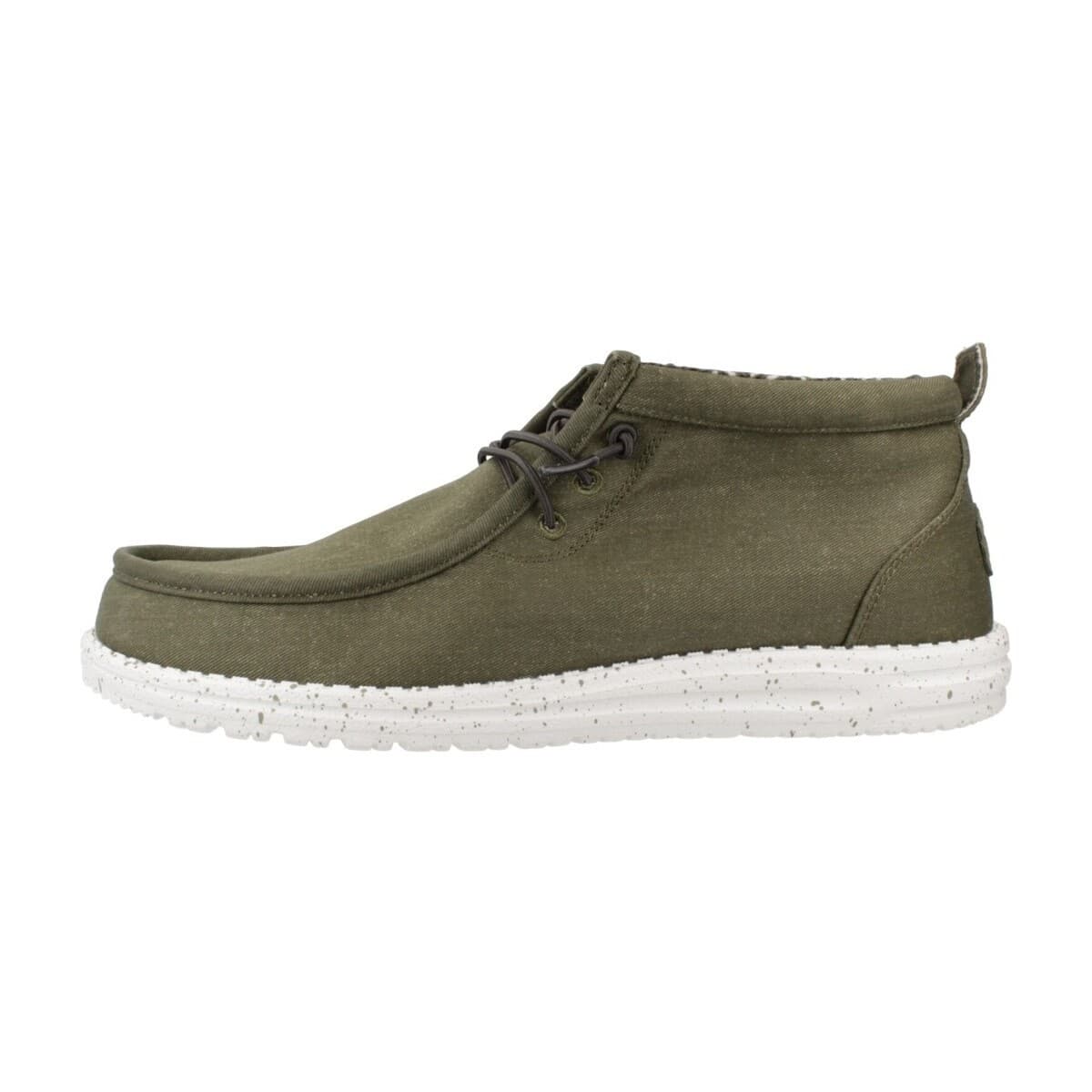 Ψηλά Sneakers HEYDUDE Sport Zapatillas Hombre Modèle Wally Mid Canvas