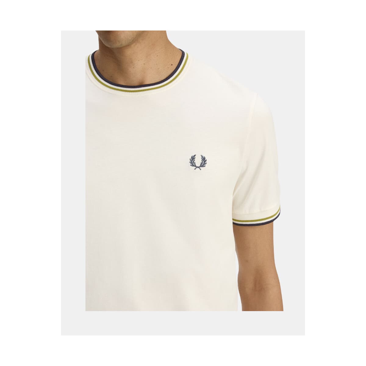 Men's T-Shirts Fred Perry White