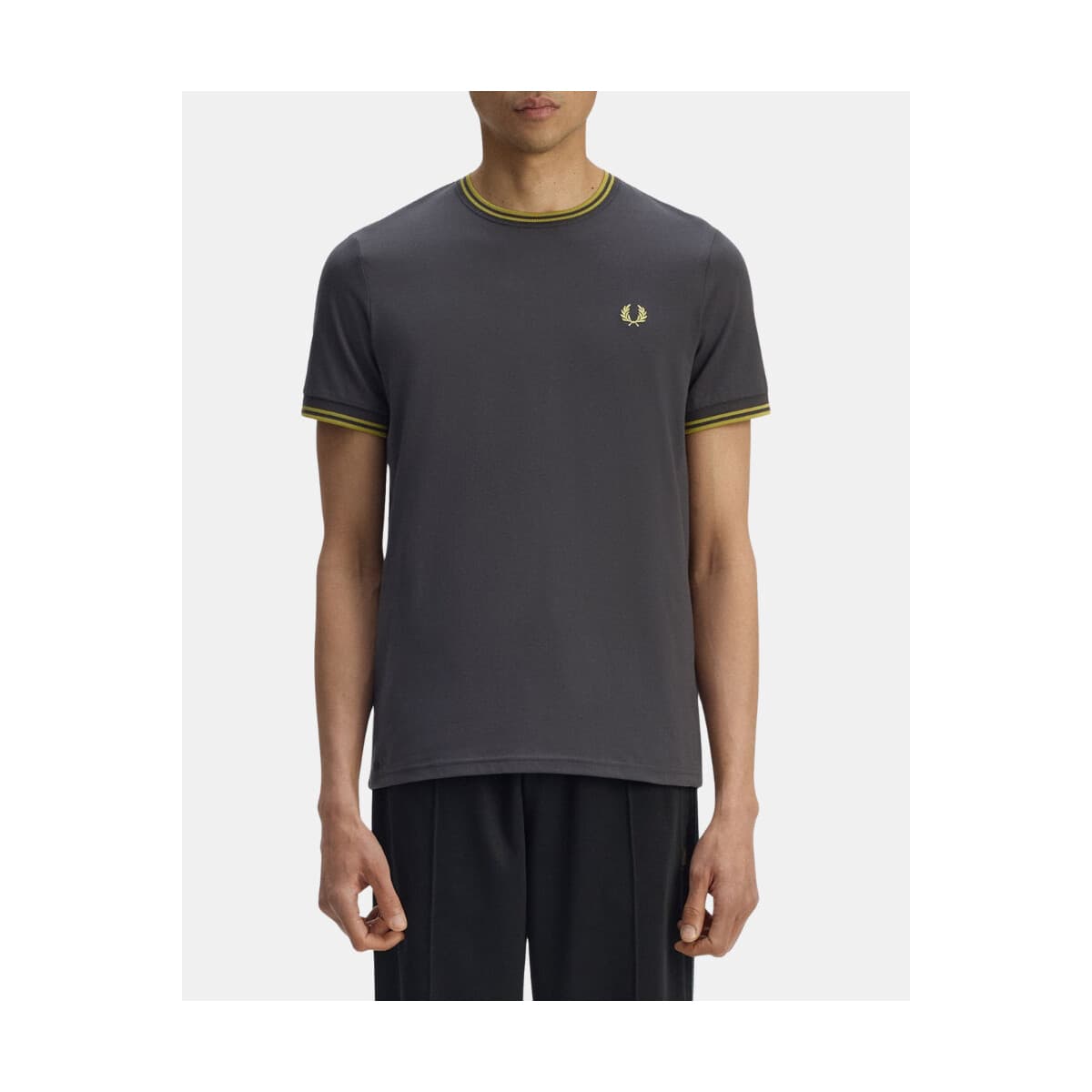 Men's T-Shirts Fred Perry Gray