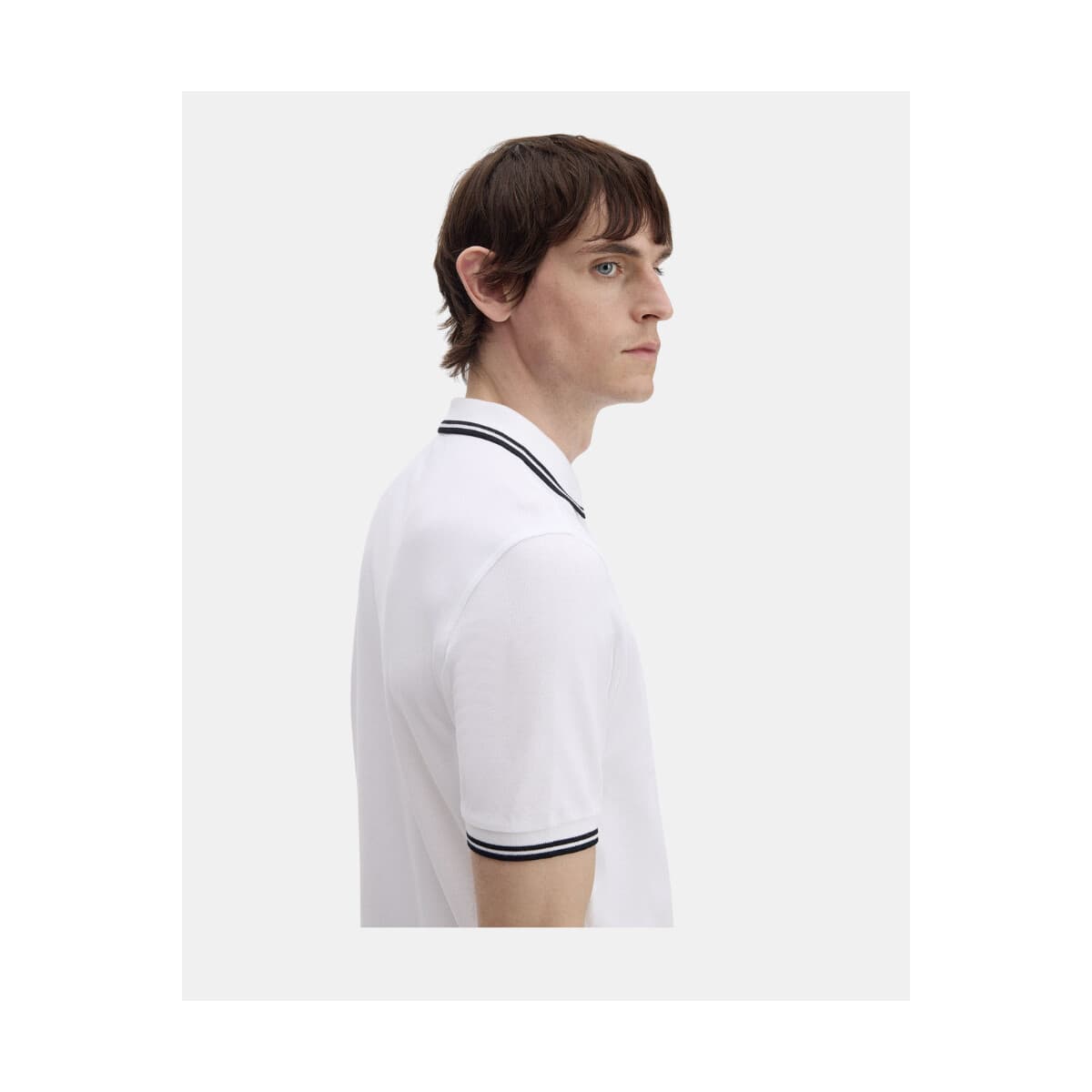 Men's Polo Shirts Fred Perry White