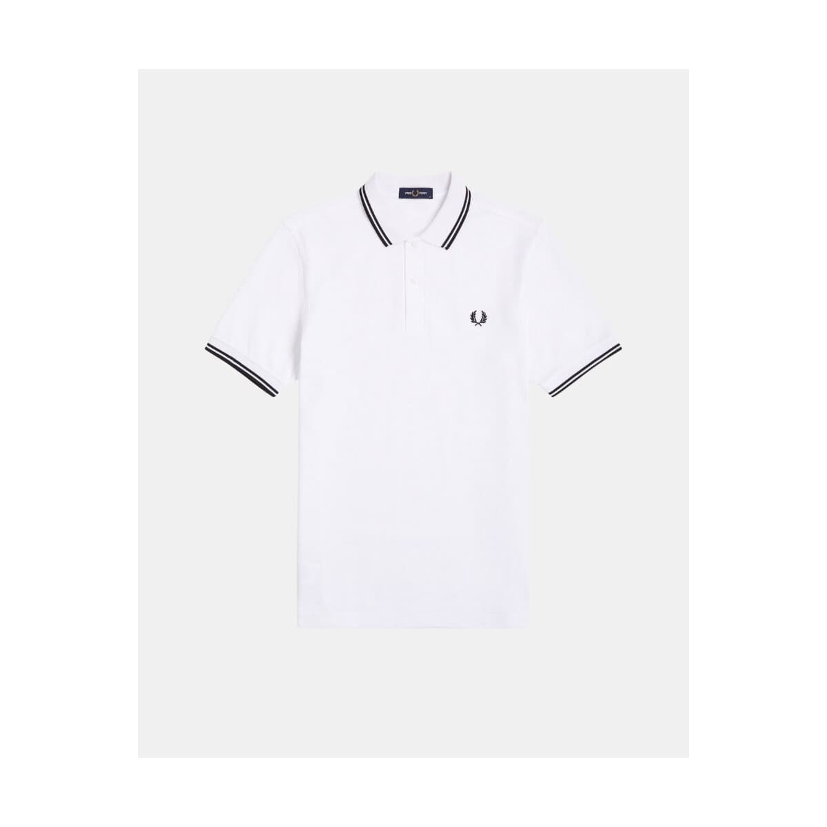 Men's Polo Shirts Fred Perry White