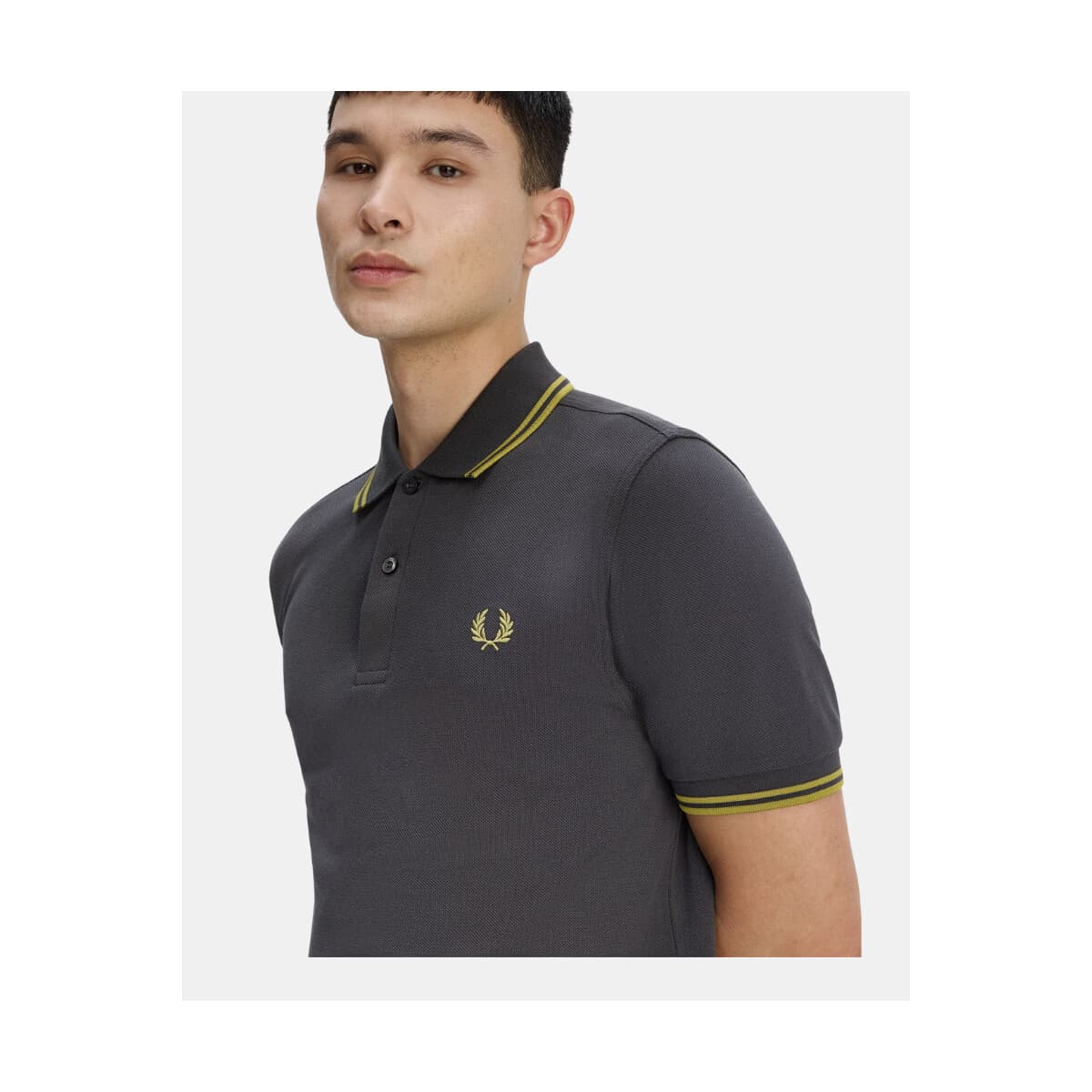 Men's Polo Shirts Fred Perry Gray