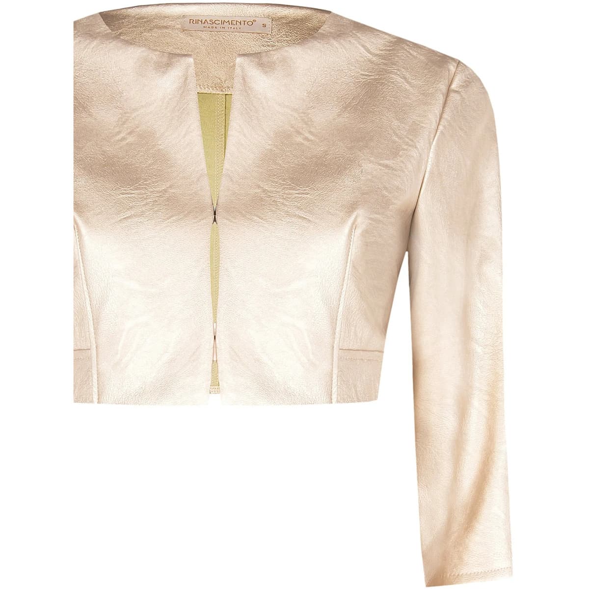 Women's Blazers Rinascimento Gold