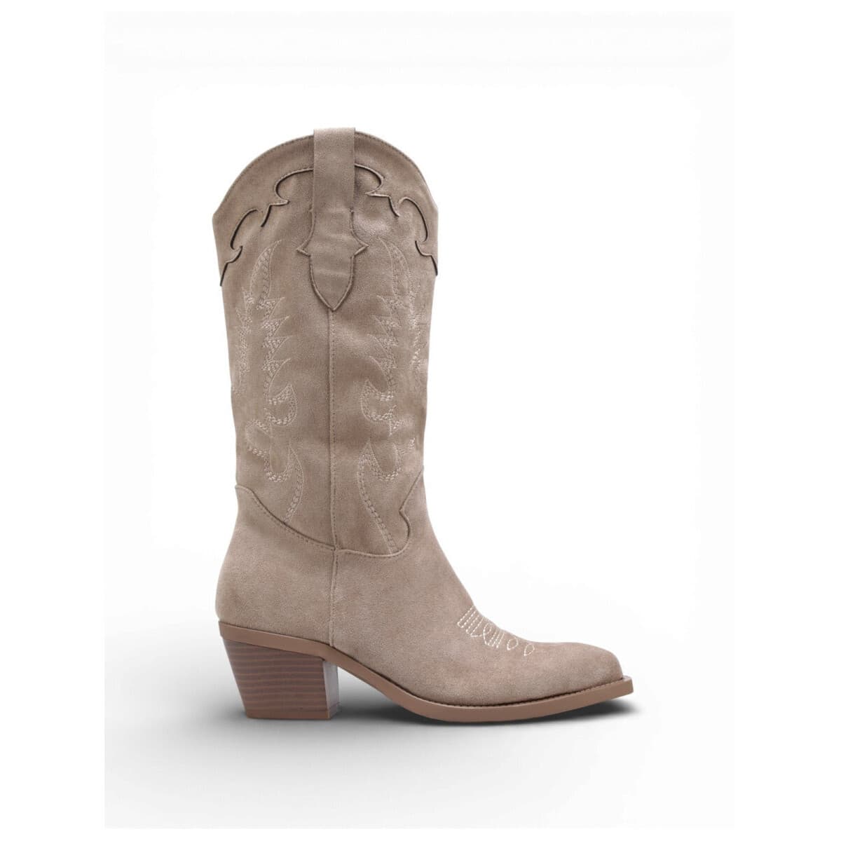 Μπότες με τακούνι La Modeuse 77322_P183261