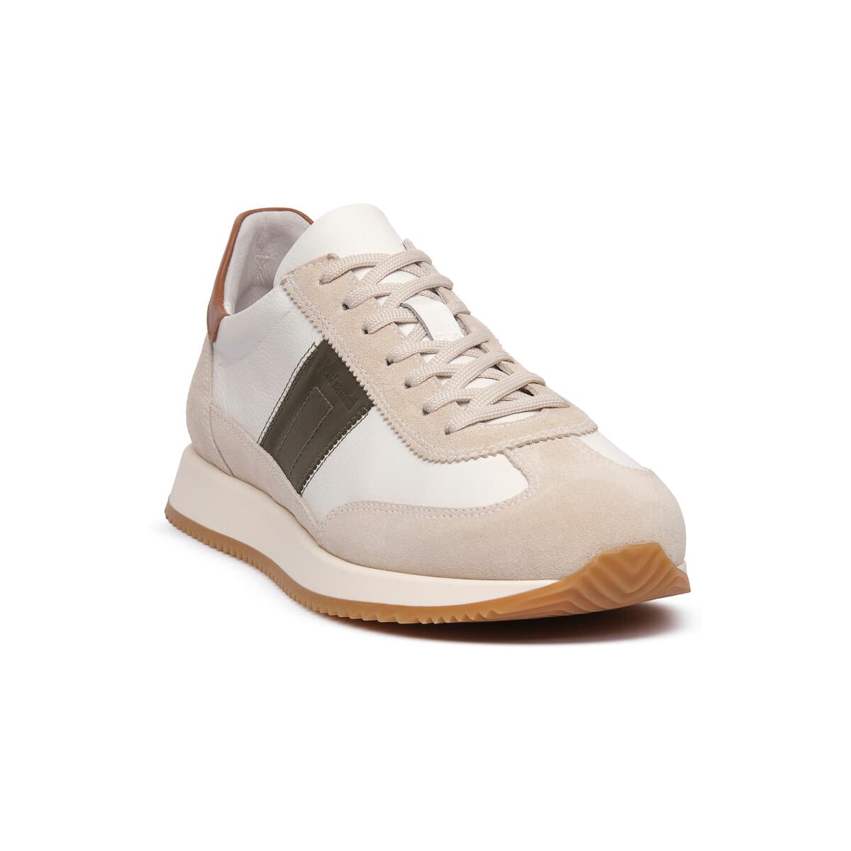 Xαμηλά Sneakers NeroGiardini NERO GIARDINI 714 VELOUR YOGURT