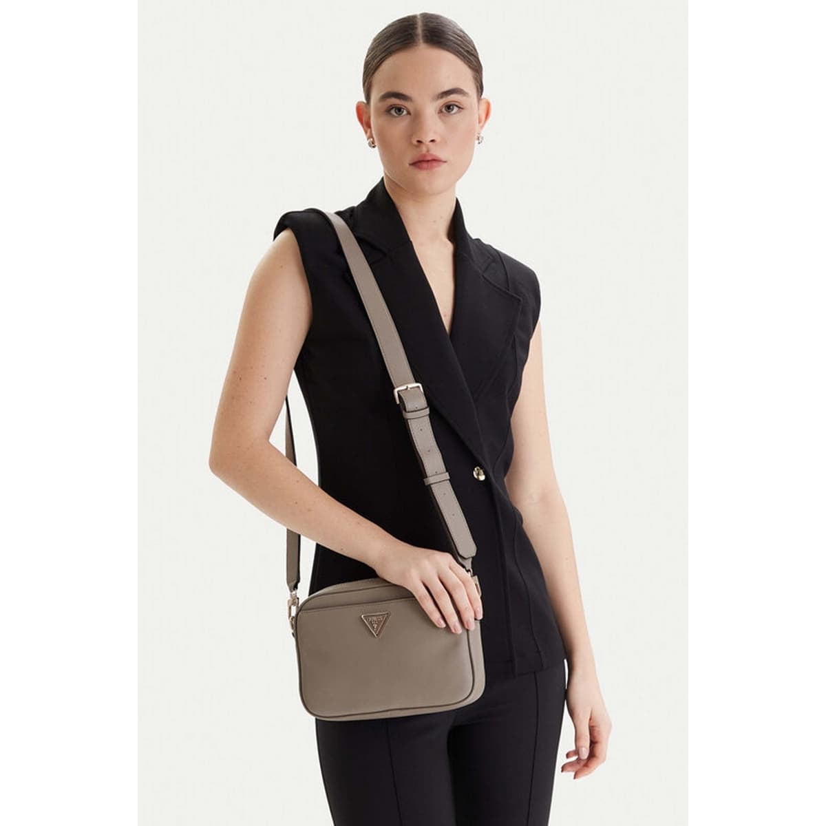 Women's Shoulder Bags Guess Gray