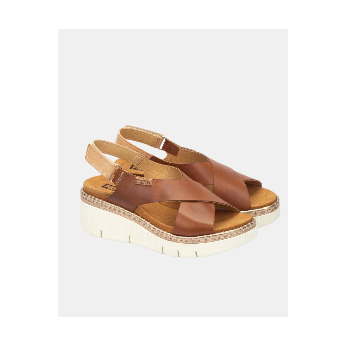 Women's Platforms Pikolinos Brown