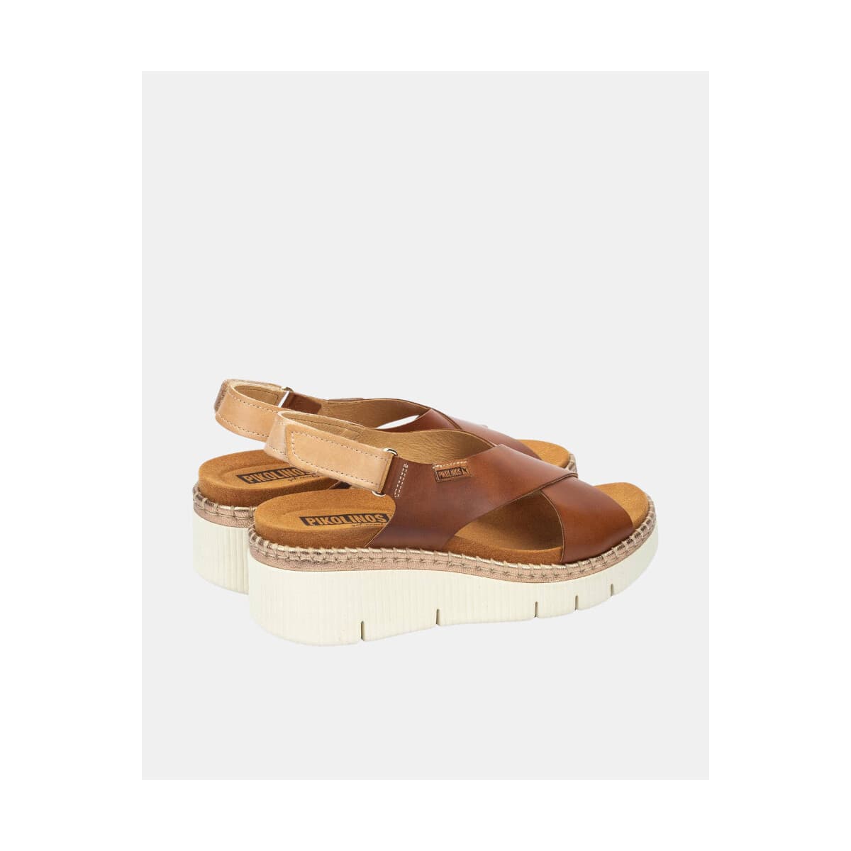 Women's Platforms Pikolinos Brown