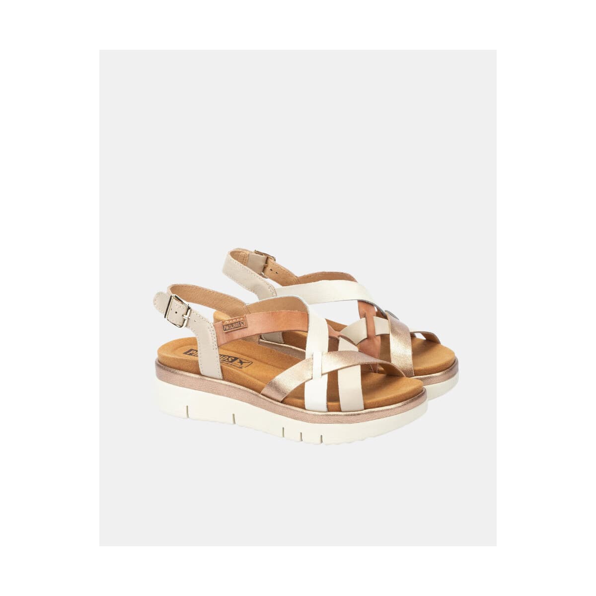 Women's Platforms Pikolinos Beige