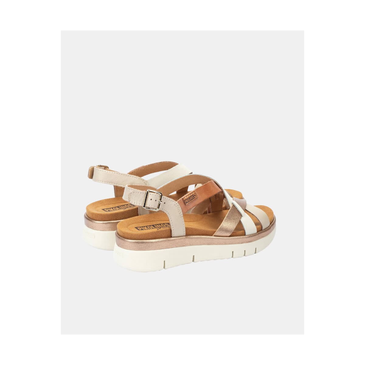 Women's Platforms Pikolinos Beige