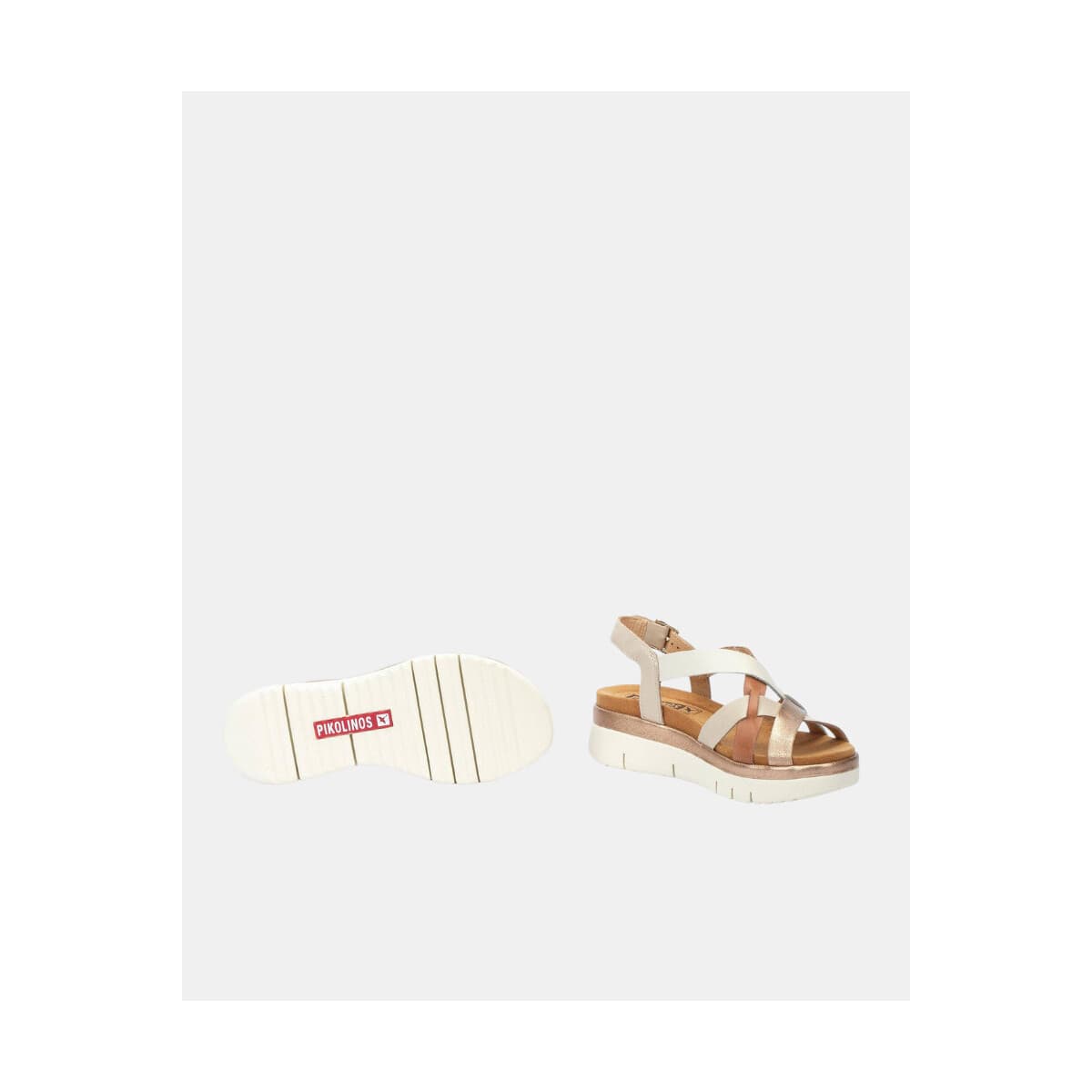 Women's Platforms Pikolinos Beige