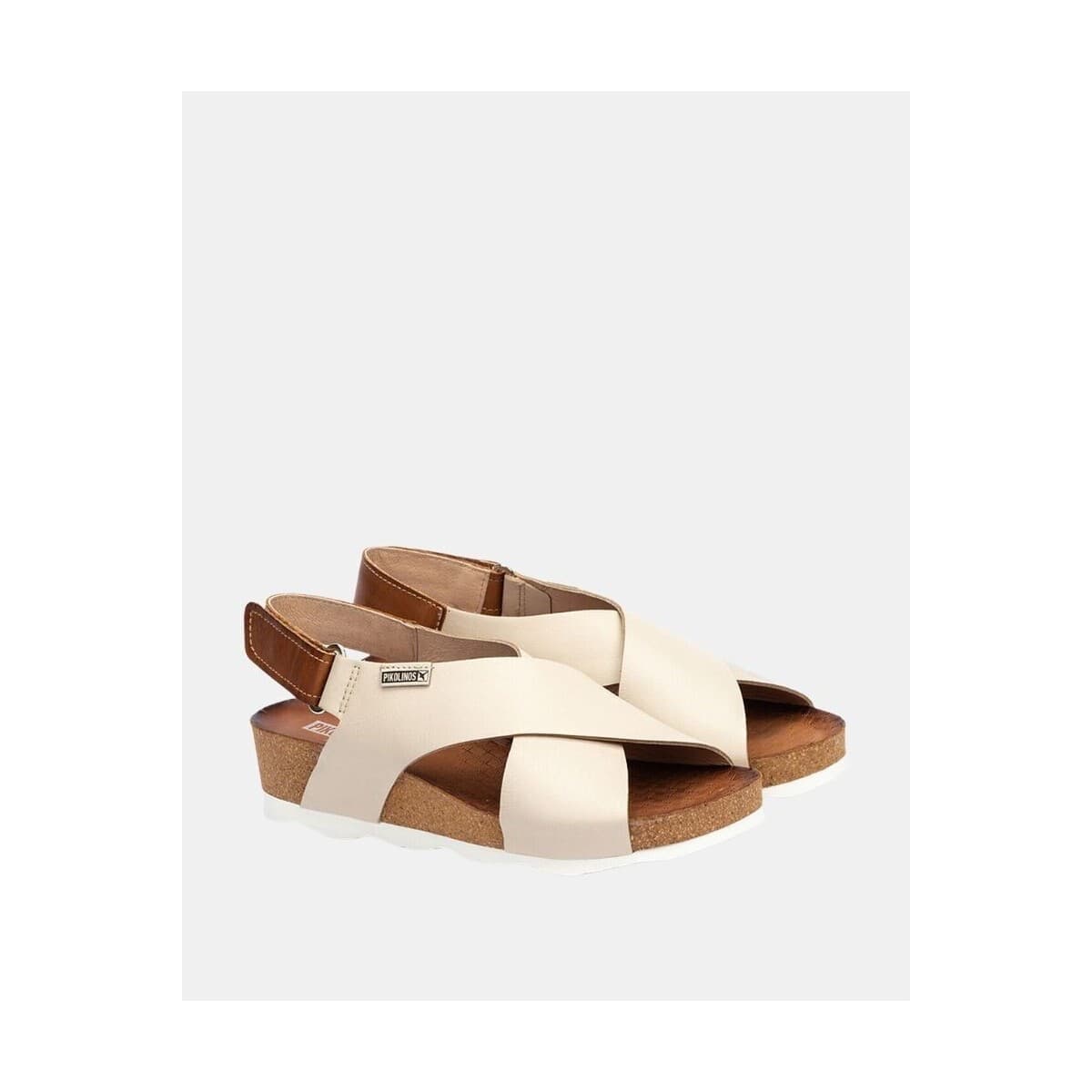 Women's Platforms Pikolinos Beige