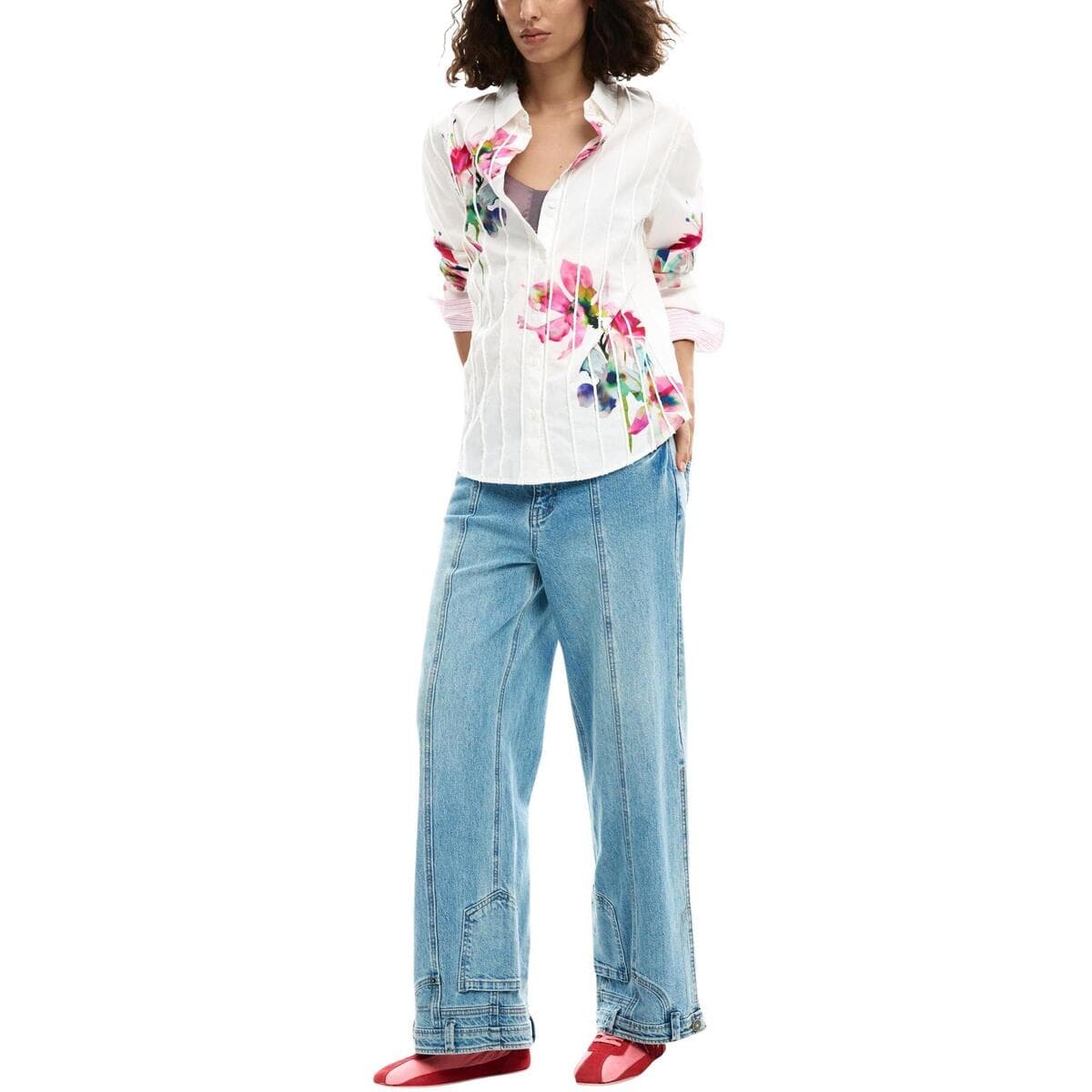 Women's Shirts Desigual White