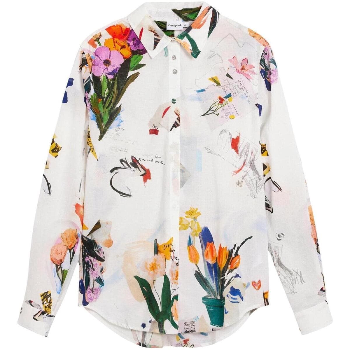 Women's Shirts Desigual White